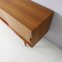 Gunni Omann model 18 sideboard in teak for Omann Jun vintage mid century Danish design cabinet 1960s 10