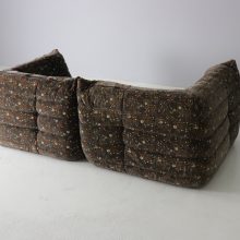 Michel Ducaroy vintage Togo Liberty sofa for Ligne Roset, 1979 1980s mid century French design 6