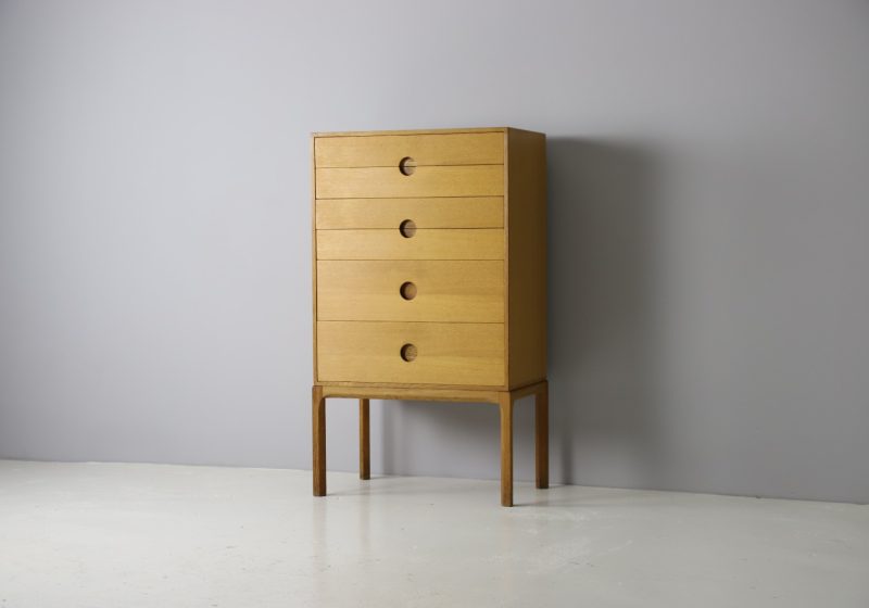 Rare chest of drawers model 385 by Kai Kristiansen for Aksel Kjersgaard 1960s Danish design cabinet 1