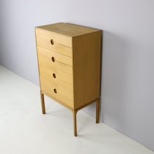 Rare chest of drawers model 385 by Kai Kristiansen for Aksel Kjersgaard 1960s Danish design cabinet 8