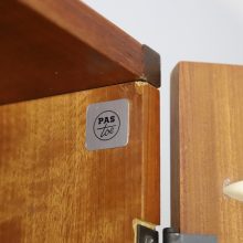 KU10 Japanse series wardrobe cabinet by Cees Braakman in teak for Pastoe 1950s vintage mid century Dutch design 8