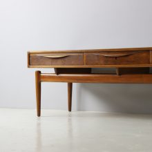 Rare Kurt Østervig sideboard with top cabinet in walnut for Brande Mobelindustri vintage Danish design 12