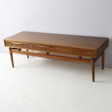 Rare Kurt Østervig sideboard with top cabinet in walnut for Brande Mobelindustri vintage Danish design 13