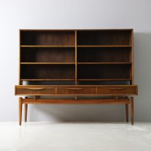 Rare Kurt Østervig sideboard with top cabinet in walnut for Brande Mobelindustri vintage Danish design 3