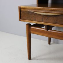 Rare Kurt Østervig sideboard with top cabinet in walnut for Brande Mobelindustri vintage Danish design 4