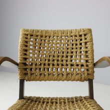Auxdoux Minet Adrien Audoux and Frida Minet lounge chair for Vibo France 1940s 1950s mid century French design 8