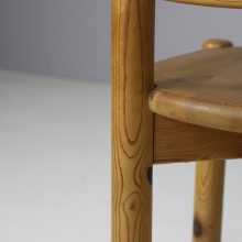 Solid pine vintage dining chairs by Rainer Daumiller for Hirtshals Savvaerk 1970s German Danish design 10