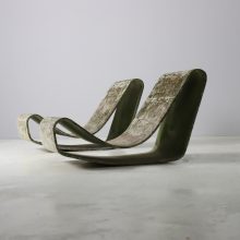 Willy Guhl early 1st production pair of loop chairs for Eternit AG Switzerland 1954 Swiss modernist vintage design 6