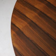 Carlo de Carli vintage round rosewood dining table 1960s Rare mid century Italian design 5