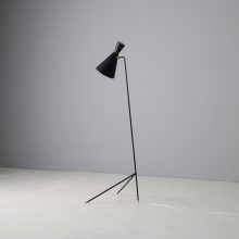 Rare model G-123 floor lamp by Knud Joos for Lyfa Denmark 1950s vintage Danish design lighting 2