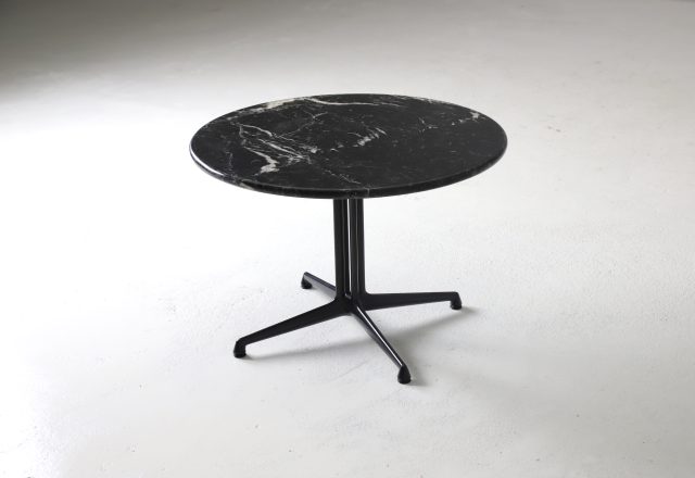 Vintage La Fonda coffee table in marble by Charles & Ray Eames for Vitra 1963 1990s 1