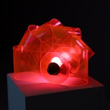 Rare first edition Gherpe table lamp by Superstudio for Poltronova 1967 Italian design 4