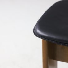 Set of 6 'Africa' dining chairs by Afra & Tobia Scarpa for Maxalto Italy 1970s 1975 walnut vintage Italian design 16