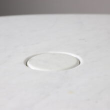 Angelo Mangiarotti vintage oval Eros dining table carrara marble for Skipper 1970s mid century Italian design 11