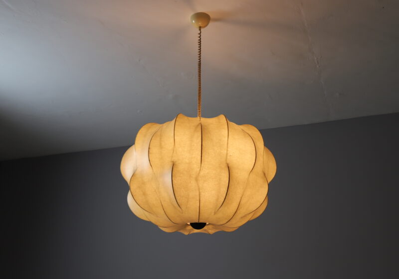 \'Nuvola\' hanging lamp by Tobia Scarpa for Flos Italy 1962 cocoon pendant lamp 1960s 1