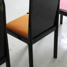 Bjørn Wiinblad dining chairs for Rosenthal Germany 1976 Limited edition 6