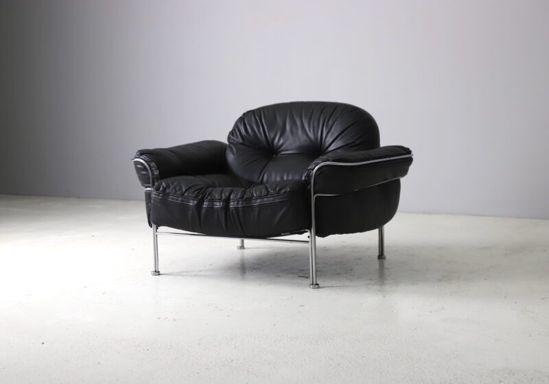Rare Carlo de Carli lounge chair model '922' for Cinova 1969 1960s vintage Italian 1