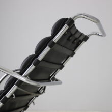 Vintage MR chaise longue lounge chair in black leather by Mies van der Rohe for Knoll International 1927 1970s 9 Vintage MR chaise longue lounge chair in black leather by Mies van der Rohe for Knoll International 1927 1970s 9
