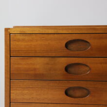 Gianfranco Frattini chest of drawers in walnut for Bernini Italy 1960s vintage Italian design 5