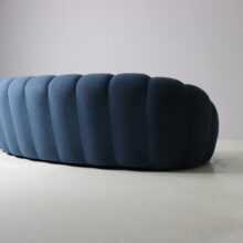 Sacha Lakic curved 2 Bubble 5 seat sofa for Roche Bobois 2000s 5