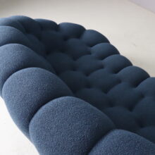 Sacha Lakic curved 2 Bubble 5 seat sofa for Roche Bobois 2000s 6