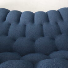 Sacha Lakic curved 2 Bubble 5 seat sofa for Roche Bobois 2000s 9