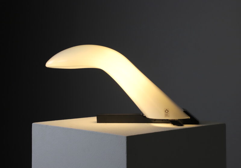 'Ibis' NOS table desk lamp by Leucos Italy new old stock 1970s 1