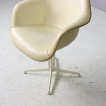 Vintage DAL La Fonda dining chair by Charles & Ray Eames for Vitra fiberglass 1970s 1980s 5
