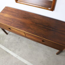 Chest of drawers with mirror in rosewood model 334 by Kai Kristiansen for Aksel Kjersgaard 1960s Danish design cabinet 11