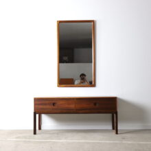 Chest of drawers with mirror in rosewood model 334 by Kai Kristiansen for Aksel Kjersgaard 1960s Danish design cabinet 2