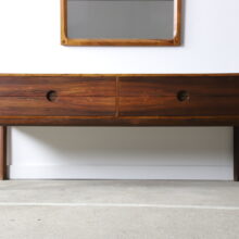 Chest of drawers with mirror in rosewood model 334 by Kai Kristiansen for Aksel Kjersgaard 1960s Danish design cabinet 3