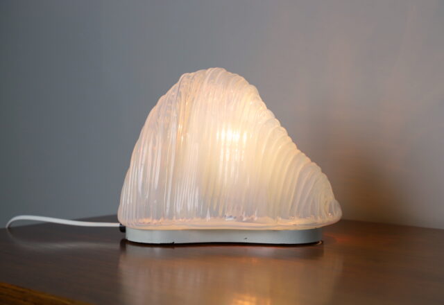 Carlo Nason LT302 Iceberg table lamp for Mazzega Italy 1970s vintage Italian design 1