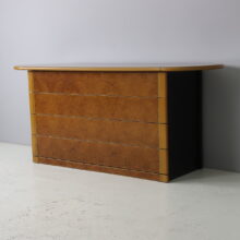 Afra & Tobia Scarpa 'Artona' chest of drawers sideboard cabinet in walnut burl 1970s Italian design 3