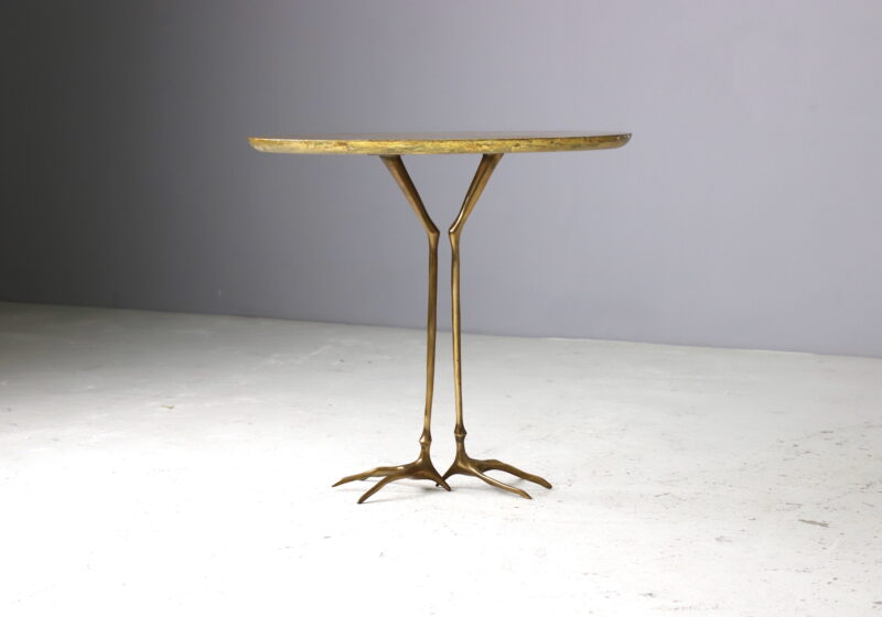 Vintage Traccia side table by Meret Oppenheim for Simon Gavina 1972 1970s vintage Italian design 1