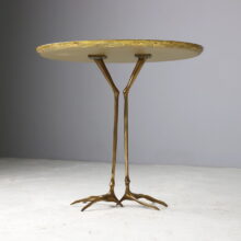 Vintage Traccia side table by Meret Oppenheim for Simon Gavina 1972 1970s vintage Italian design 4