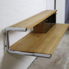 Rare and important writing desk by Christophe Gevers 1971 Belgian architect and designer 6