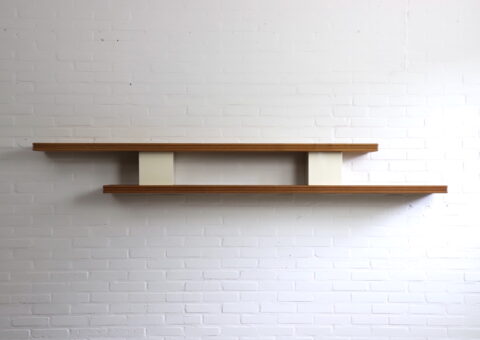 Rare book shelve library console by Christophe Gevers 1971 Belgian architect and designer 1