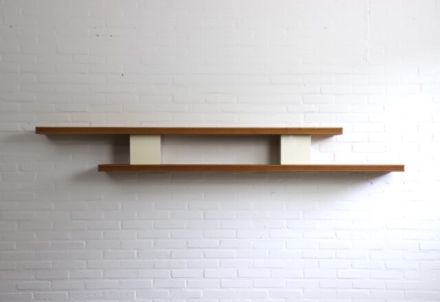 Rare book shelve library console by Christophe Gevers 1971 Belgian architect and designer 1