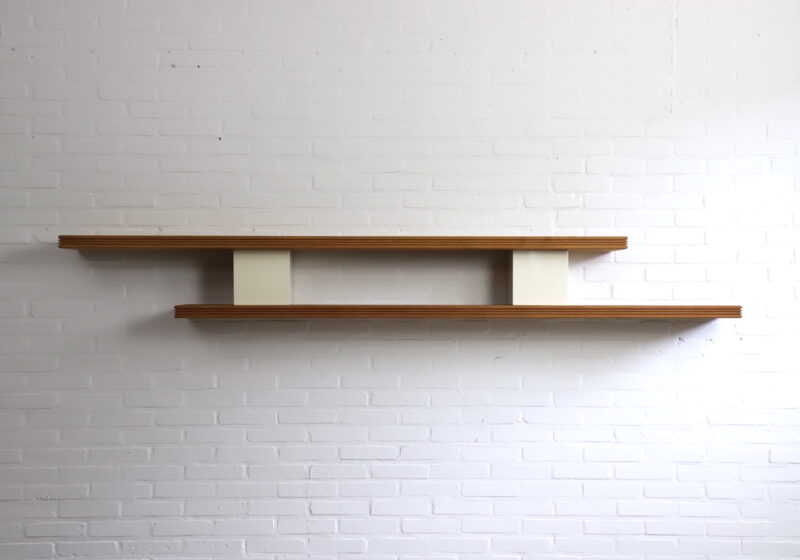 Rare book shelve library console by Christophe Gevers 1971 Belgian architect and designer 1