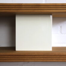 Rare book shelve library console by Christophe Gevers 1971 Belgian architect and designer 9