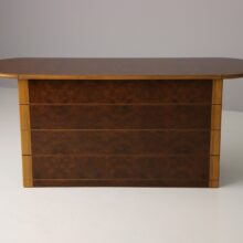 Afra & Tobia Scarpa walnut burl 'Artona' chest of drawers sideboard cabinet 1970s Italian design 3