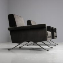 Early pair Ico Parisi '875' lounge chairs for Cassina Italy 1960 vintage Italian design 5