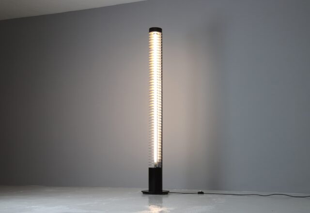 Ico Parisi 'Iride' floor lamp Lamperti Robbiate Como Italy 1