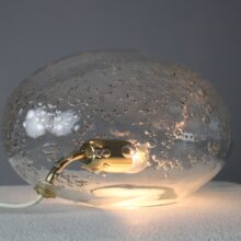 La Murrina glass table lamp free form 1970s vintage Italian design 5