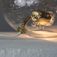 La Murrina glass table lamp free form 1970s vintage Italian design 6