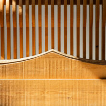 Mario Ceroli ‘Mobili Della Valle’ sofa in raw Russian pine for Poltronova Italy 1966 1960s 2