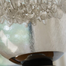 Murano glass table lamp by Toni Zuccheri for VeArt vintage design Italy 1970s 5