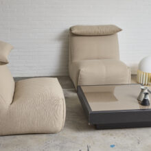 Mario Bellini vintage 'Le Bambole' lounge chairs for B&B Italia 1970s 1980s 8