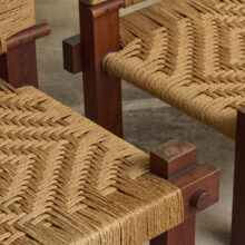 Pair of lounge chairs by Mini Boga for Taaru India 1960 New Delhi Modern 3 Pair of lounge chairs by Mini Boga for Taaru India 1960 New Delhi Modern 3