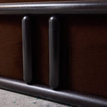 Carlo Scarpa vintage 'Cornaro' sofa for Simon Gavina Italy 1973 1970s Italian design original brown mohair velvet 11 Carlo Scarpa vintage 'Cornaro' sofa for Simon Gavina Italy 1973 1970s Italian design original brown mohair velvet 11